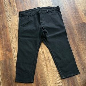 Old Navy Men's Black Slim Jeans - Solid Black